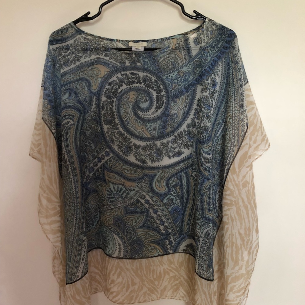 Talbots beautiful sheer top